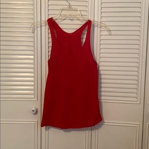 American Apparel S Red Racerback Tank